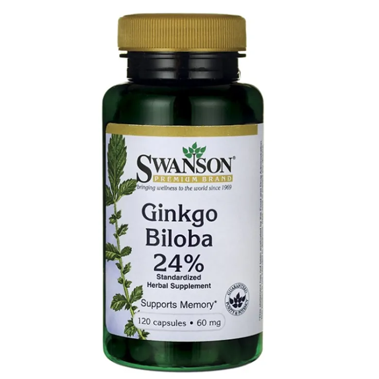 Ginkgo Biloba Extract 24% 120cap