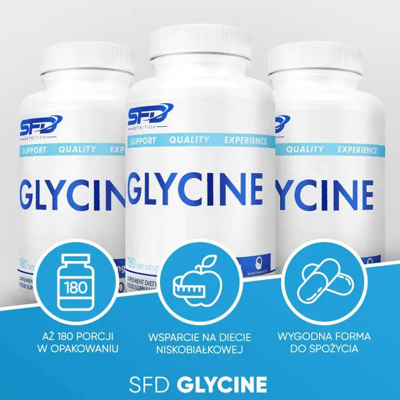 Glicyna (Glycine) 180 tabletek