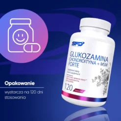 Glukozamina Chondroityna + Msm Forte 120 kapsułek