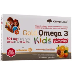 Gold Omega 3 Kids gummies 30 żelków