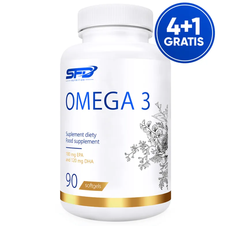 4 + 1 gratis Omega 3 90 kaps