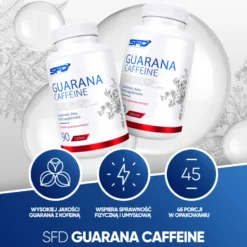 Guarana z kofeiną (Guarana Caffeine) 90 tabletek