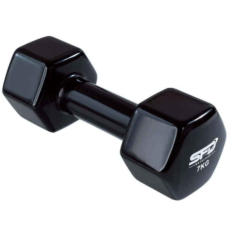 Hantel Winylowy Czarny 7 kg 1 szt
