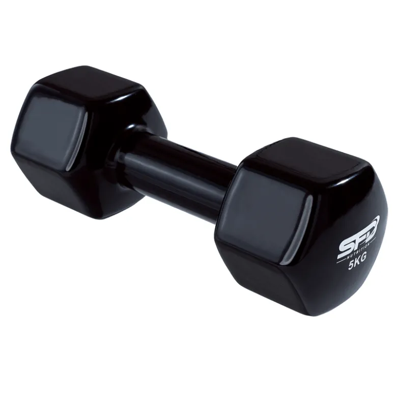 Hantel Winylowy Czarny 5 kg 1 szt