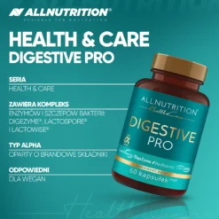 HEALTH & CARE Digestive Pro 60 kapsułek VEGE