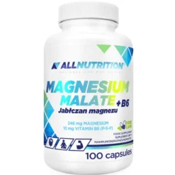 Jabłczan magnezu + B6 (Magnesium Malate + B6) 100 kapsułek