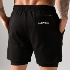Knit Spodenki 2w1 Black 1 szt.