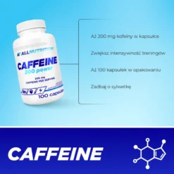 Kofeina (Caffeine) 100 kapsułek