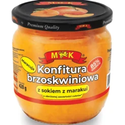 Konfitura brzoskwiniowa z marakują 420g
