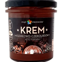 Krem migdałowo - czekoladowy 300g