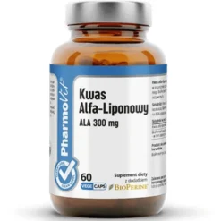 Kwas alfa-liponowy ALA 60 kapsułek