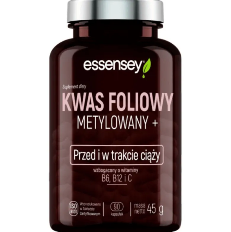 Kwas Foliowy Metylowany + 90 kapsułek