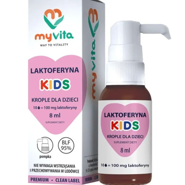Laktoferyna KIDS 95% BLF 8ml