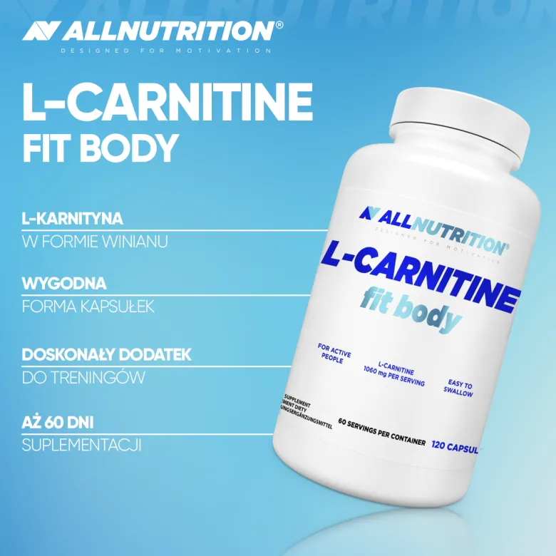 L-Carnitine Fit Body 120 kapsułek