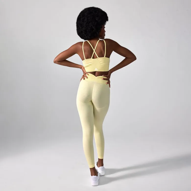 Legginsy Push Up V Back Butter Yellow 1 szt.
