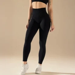 Legginsy + Top BASIC BLACK zestaw