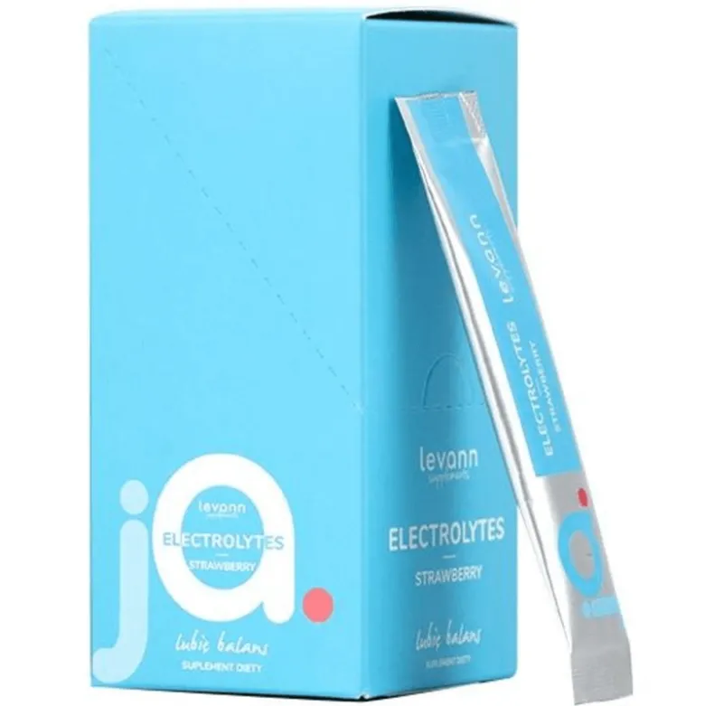 Levann "jA" Electrolytes 10 saszetek x 5,5g