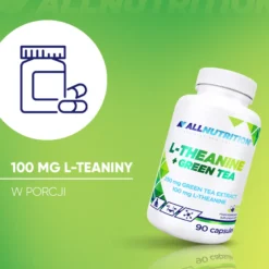 L-theanine + Green Tea 90 kapsułek