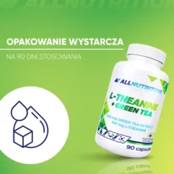 L-theanine + Green Tea 90 kapsułek