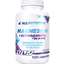Magnesium + Ashwagandha + B6(P-5-P) 100 kapsułek