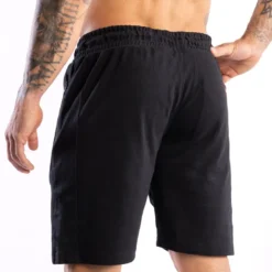 Man's Shorts Zip Pockets Black 1szt
