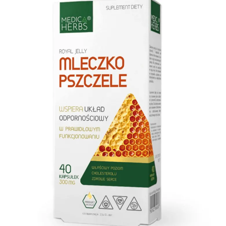 Mleczko Pszczele 40 kapsułek