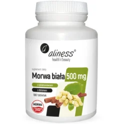 Morwa Biała z cynamonowcem i chromem 180tab