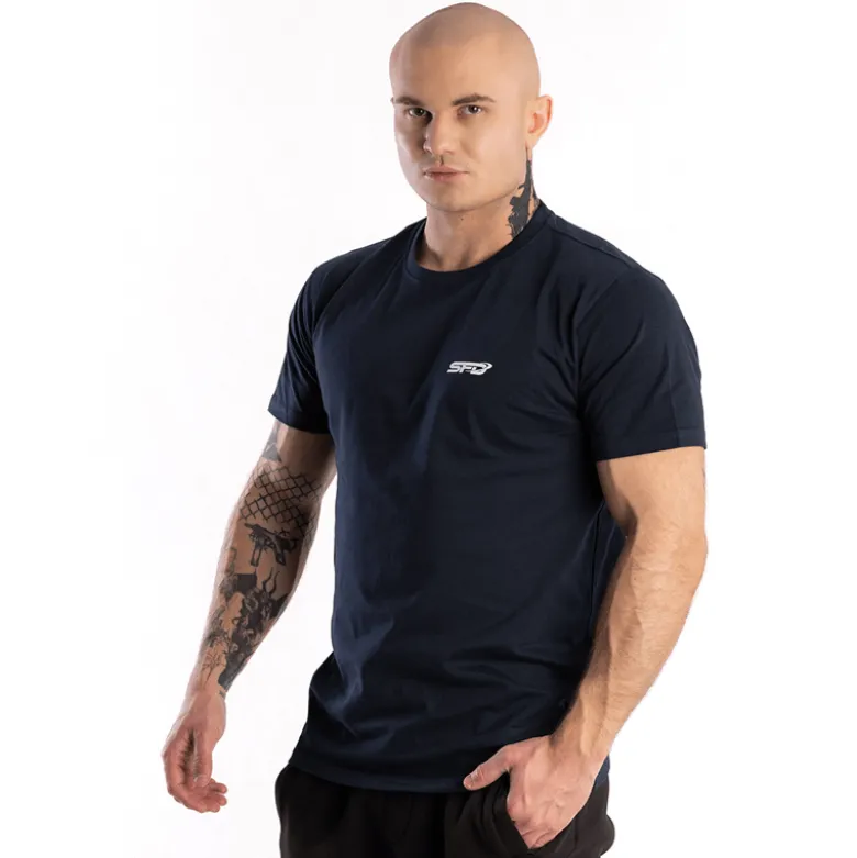 Męski T-SHIRT Essential Navy blue 1szt