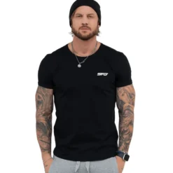 Męski T-SHIRT Premium Black 1szt
