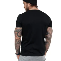 Męski T-SHIRT Premium Black 1szt