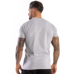 Męski T-SHIRT Premium Grey Melange 1szt