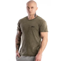 Męski T-SHIRT Rubbed Green 1szt