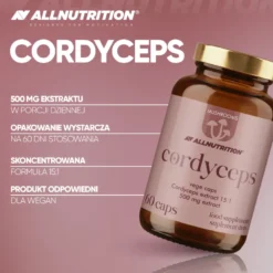 Mushrooms Cordyceps 60 kapsułek