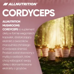 Mushrooms Cordyceps 60 kapsułek