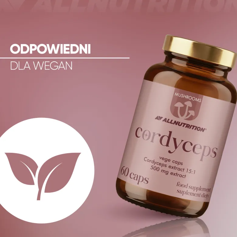 Mushrooms Cordyceps 60 kapsułek