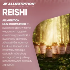 Mushrooms Reishi 60 kapsułek