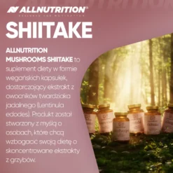 Mushrooms Shiitake 60 kapsułek