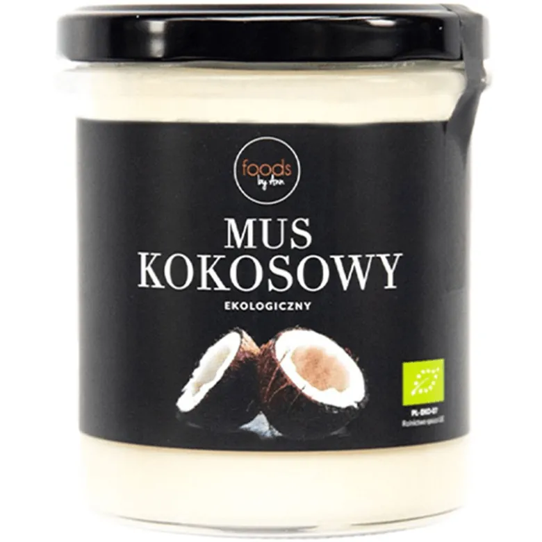 Mus kokosowy ekologiczny 270g
