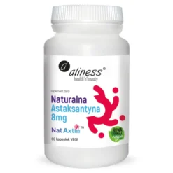 Naturalna Astaksantyna Nat Axtin 8mg 60 kapsułek