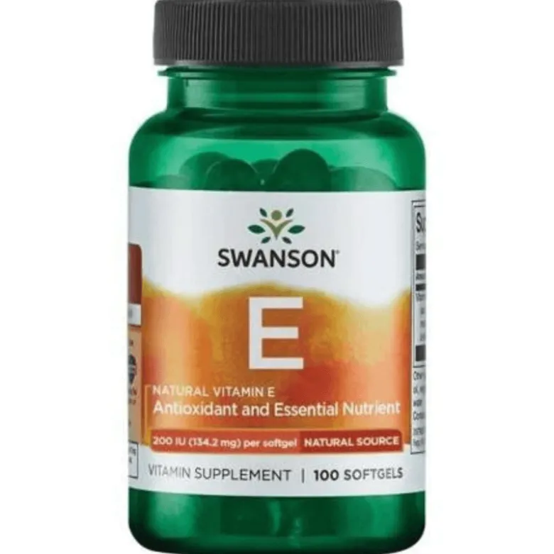 Natural Vitamin E 100softgels(200IU)