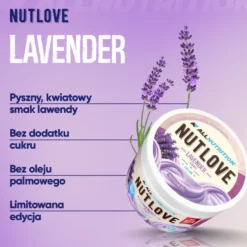 NUTLOVE Lavender Flavour Cream Limted Edition 500 g