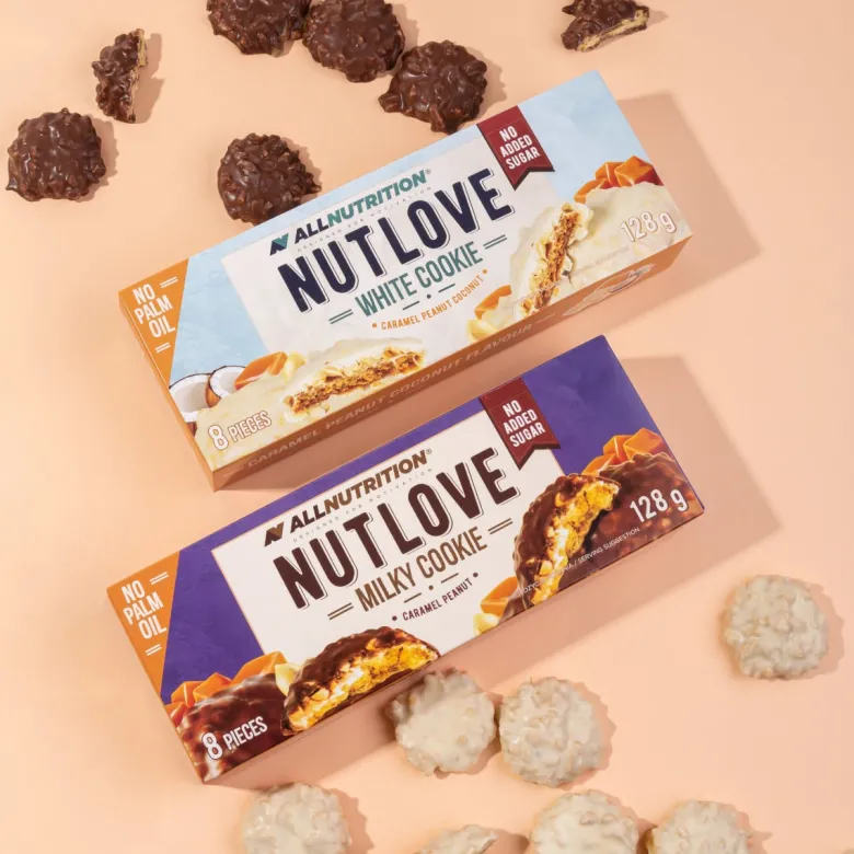 NUTLOVE Milky Cookie Caramel Peanut 128g