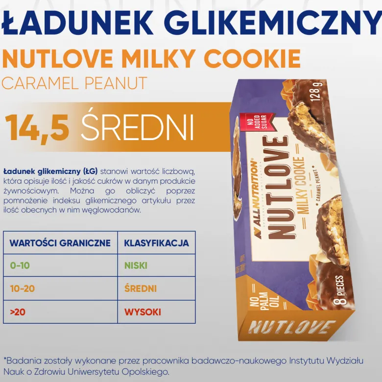 NUTLOVE Milky Cookie Caramel Peanut 128g