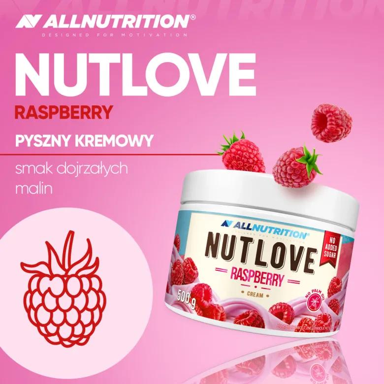 NUTLOVE Raspberry Cream 500 g
