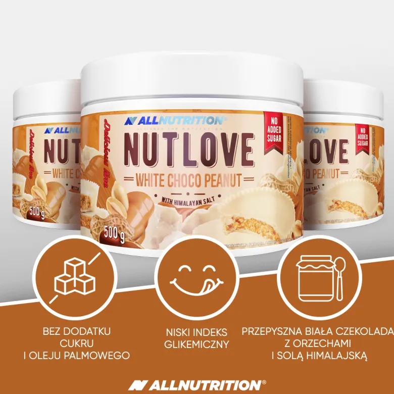 Nutlove White Choco Peanut 500g