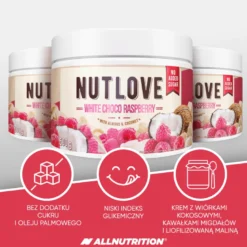 NUTLOVE White Choco Raspberry 500g