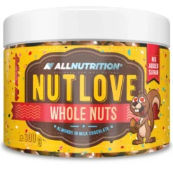 Nutlove Wholenuts - Migdały W Mlecznej Czekoladzie 300g
