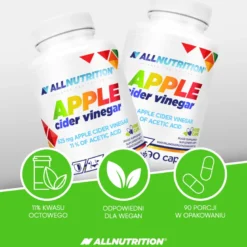 Ocet jabłkowy sproszkowany (Apple cider vinegar) 90 kapsułek