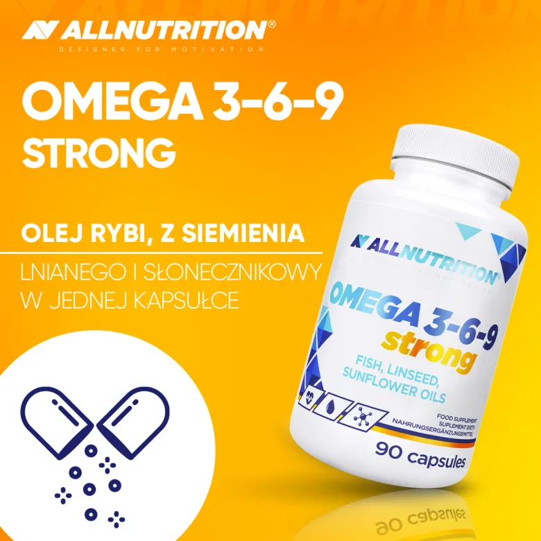 Omega 3-6-9 Strong 90 kapsułek