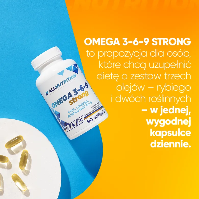 Omega 3-6-9 Strong 90 kapsułek